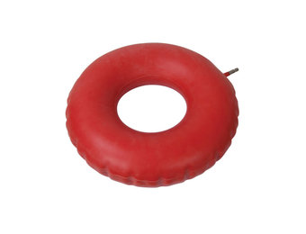 Inflatable Cushion, Rubber,Red