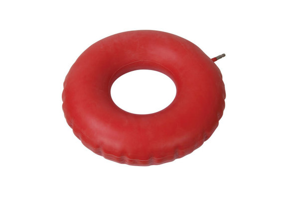 Inflatable Cushion, Rubber,Red