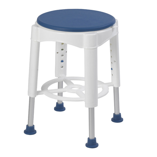 Drive Bath Stool With Padded Rotating Seat
