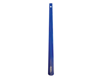 Metal Shoe Horn 22" Blue