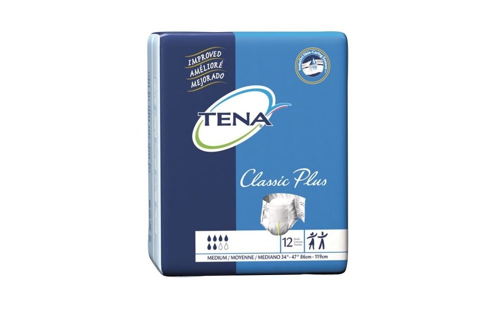 Tena Classic Plus Brief Extra Large -15/bx -Single