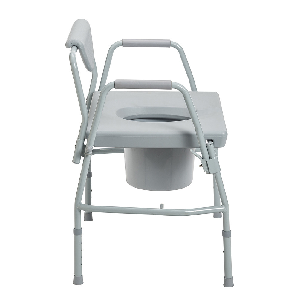 Drive Deluxe Bariatric Drop-Arm Commode