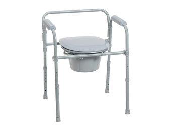Drive Folding Steel Commode