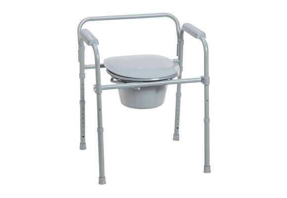 Drive Folding Steel Commode