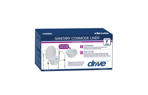 Commode Liners 6/bx