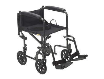 Steel Transport Chair 19"