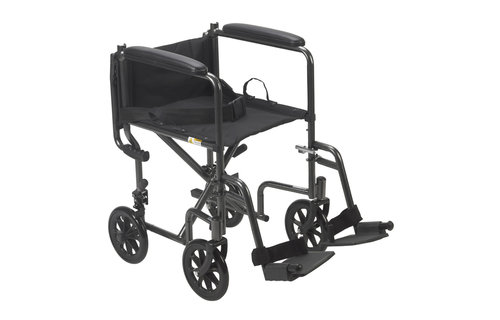 Steel Transport Chair 19"