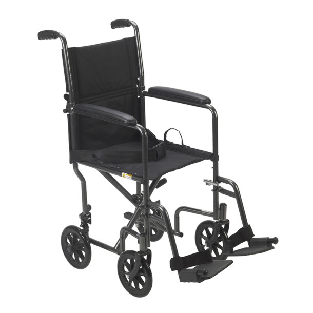 Steel Transport Chair 19"