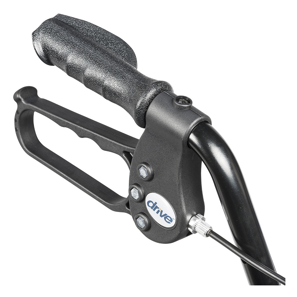 Aluminum Rollator, 7.5" Casters, Blue