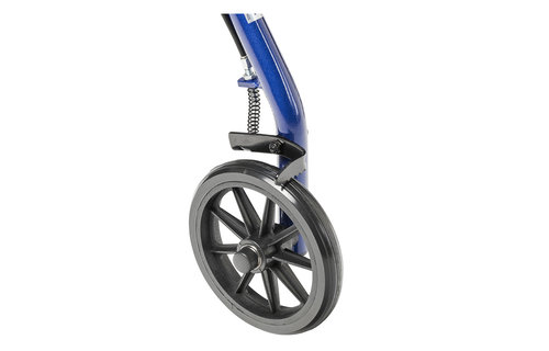 Aluminum Rollator, 7.5" Casters, Blue