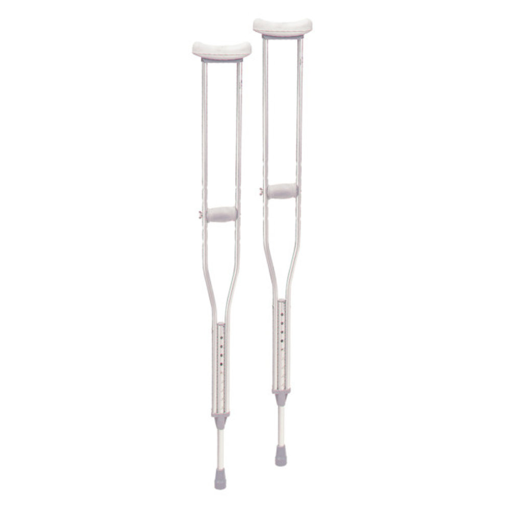 Aluminum Crutches with Accessories, Adults Medi Healthcare