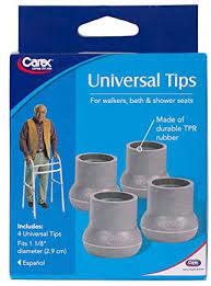 Walker/Bath Bench Tips 1/8"