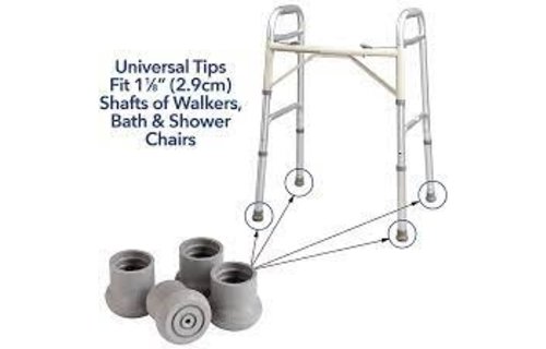 Walker/Bath Bench Tips 1/8"