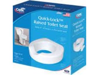 Quick Lock Raise Toilet Seat