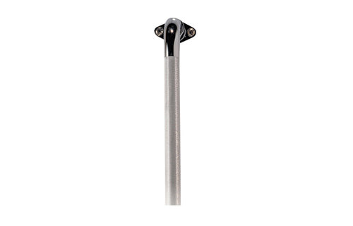 AquaSense Knurled Chrome Grab Bar w/Rotating Flange