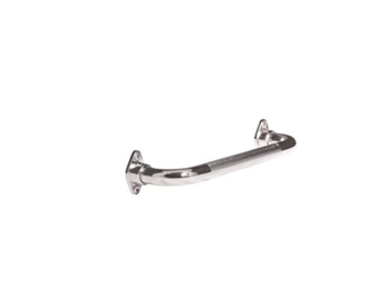 AquaSense Knurled Chrome Grab Bar w/Rotating Flange