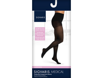 Style Medium Sheer For Women Pantyhose Dark Navy 20-30mmHg