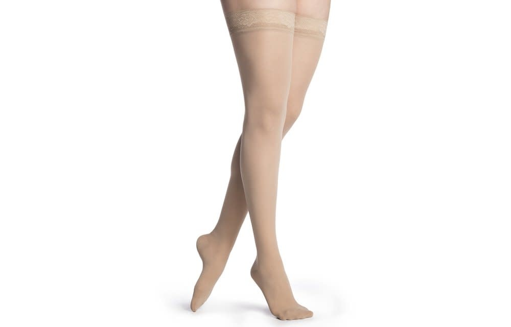 Style Medium Sheer Thigh-High For Women 20-30mmHg