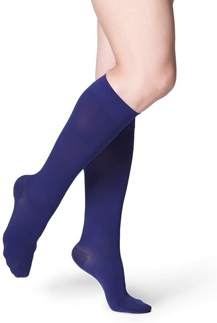 Style Soft Opaque Knee-High For Women 20-30mmHg