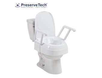 PreserveTech™ Universal Raised Toilet Seat