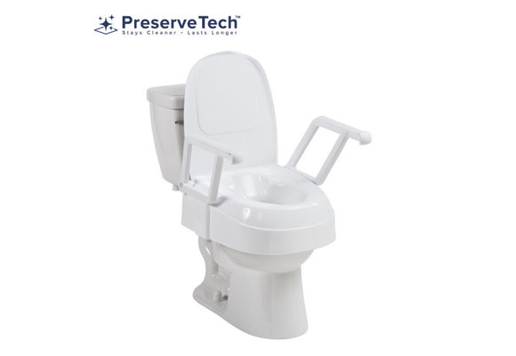PreserveTech™ Universal Raised Toilet Seat