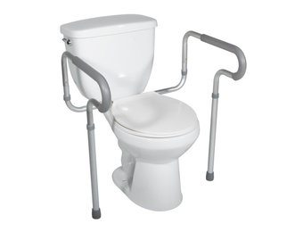 Toilet Safety Frame with Padded Arms