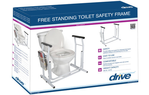 Drive Stand Alone Toilet Safety Frame