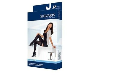 Essential Cotton Thigh High For Women 20-30mmHg