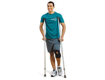 Hugo Comfort Max Lightweight Aluminum Crutches