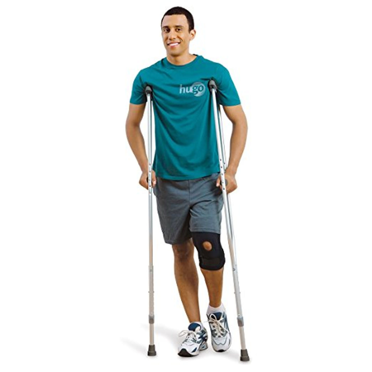 Hugo Comfort Max Lightweight Aluminum Crutches