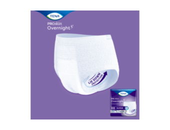 Tena ProSkin Overnight Super Underwear Medium 56/Box