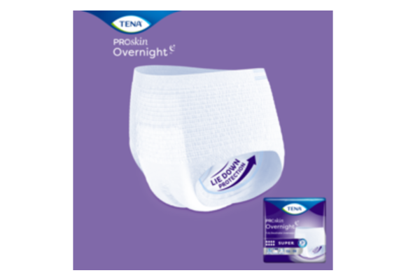Tena ProSkin Overnight Super Underwear Medium 56/Box