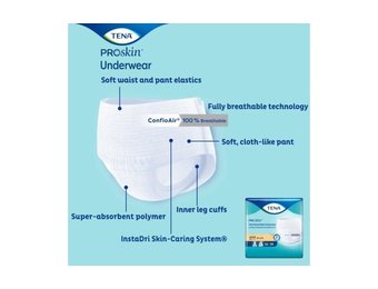 Tena ProSkinPlus Underwear Large 4/Box