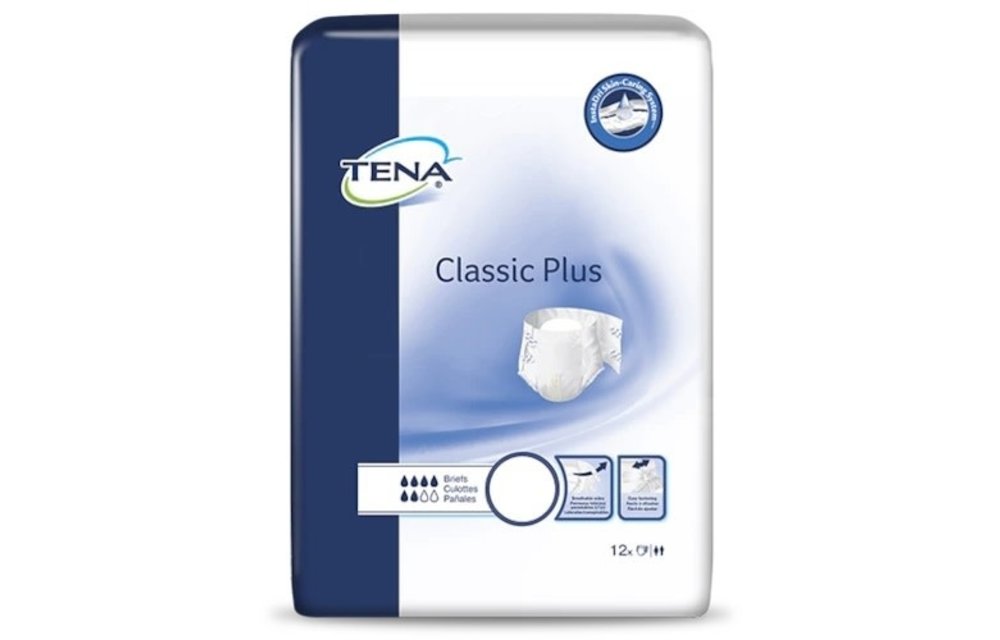 Tena Classic Plus Brief Extra Large - 4/bx - Box