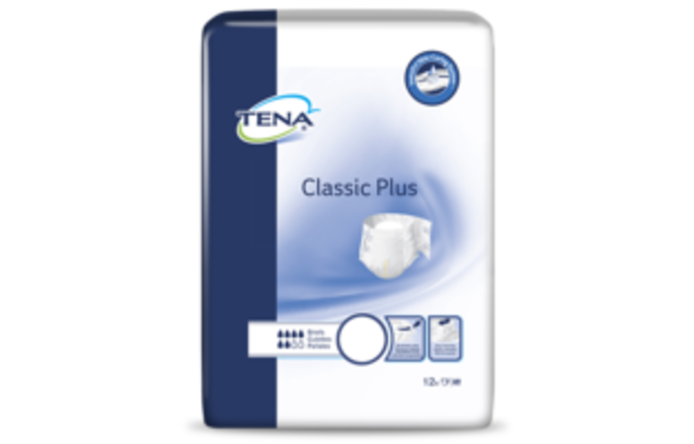 Tena Classic Plus Brief Extra Large - 4/bx - Box
