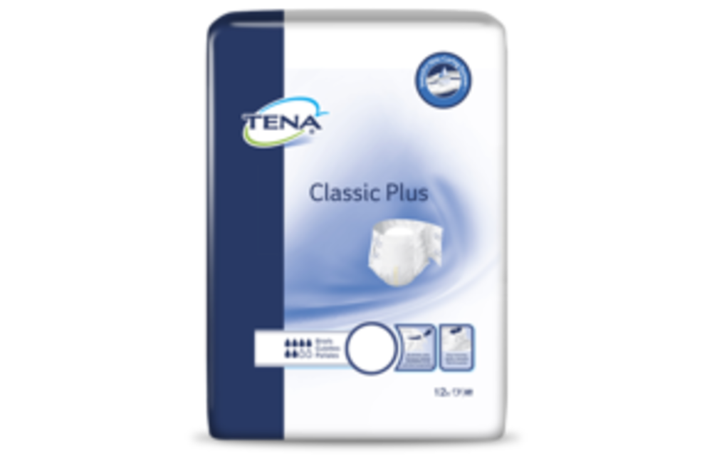 Tena Classic Plus Brief Extra Large - 4/bx - Box