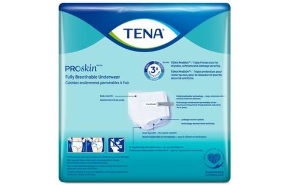 Tena Extra Underwear - X-Large 4/bx - Box