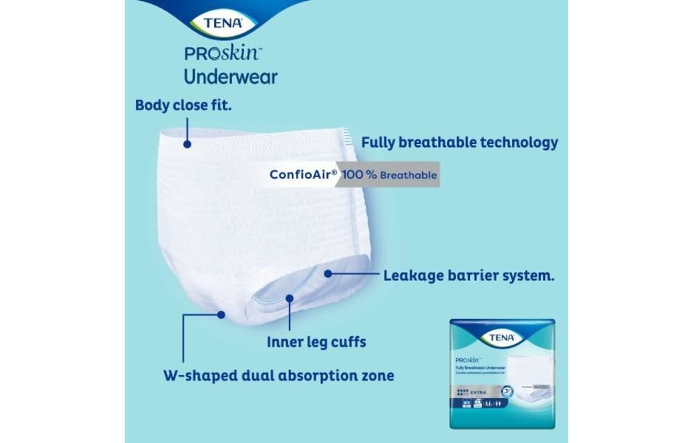 Tena Extra Underwear - X-Large 4/bx - Box