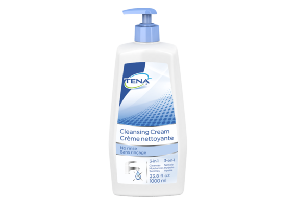 Tena Cleansing Cream Pump 1000ml