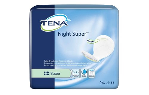 Tena Night Super Maximum Absorbency Pads 24/bg