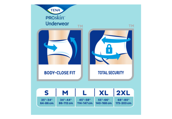 Tena ProSkin Plus Underwear Small 4/ Box