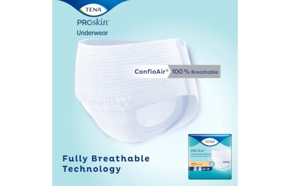 Tena ProSkin Plus Underwear X-Large 4/Box