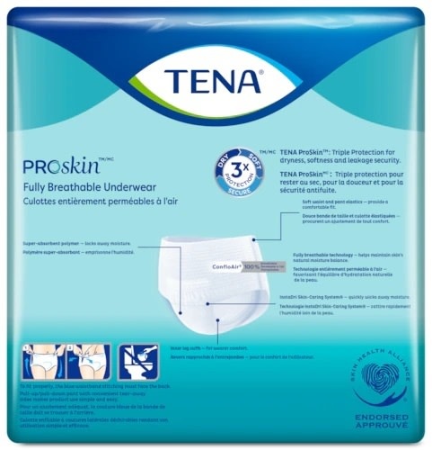 Tena ProSkin Plus Underwear X-Large 4/Box