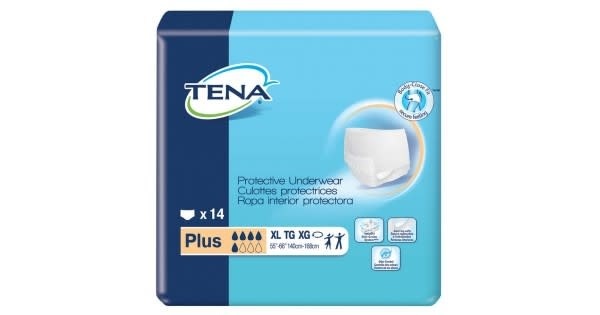 Tena ProSkin Plus Underwear X-Large 4/Box