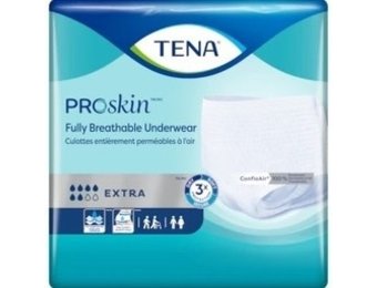 Tena Extra Underwear - Medium - 4/bx 16/bg - Box