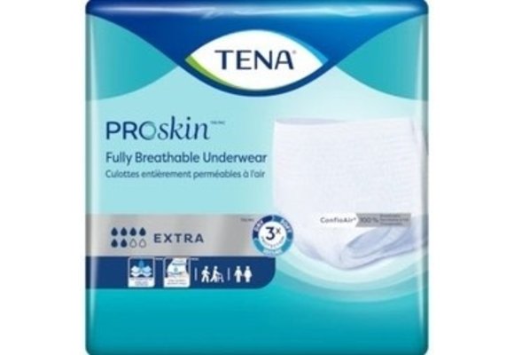 Tena Extra Underwear - Medium - 4/bx 16/bg - Box