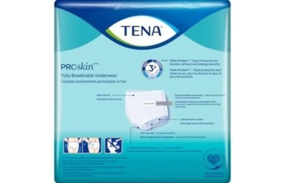 Tena Extra Underwear - Medium - 4/bx 16/bg - Box
