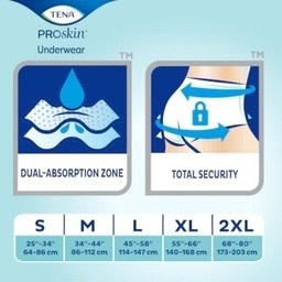 Tena Extra Underwear - Medium - 4/bx 16/bg - Box