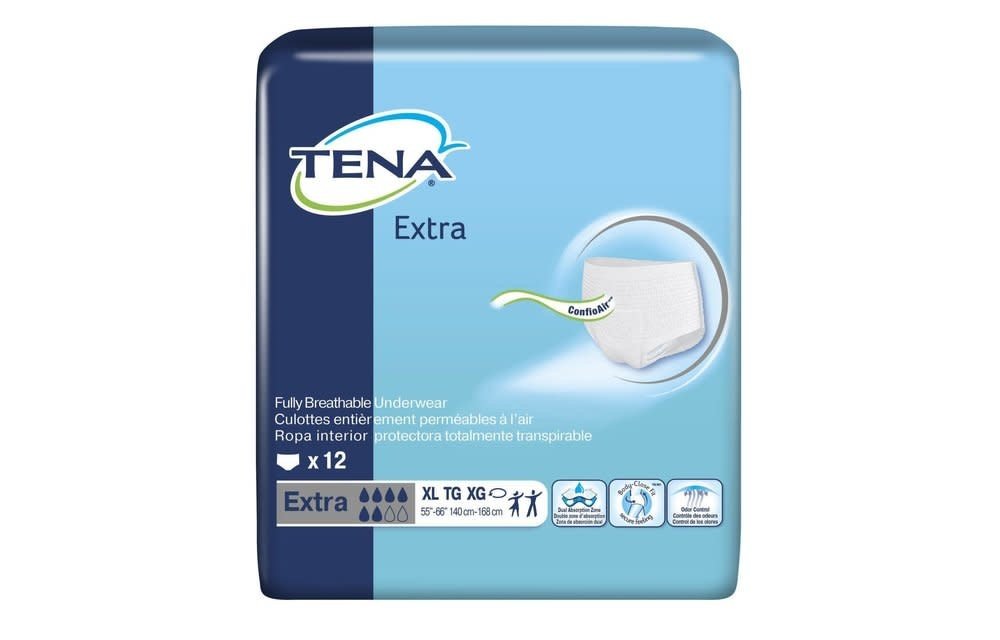 TENA® Extra Fully Breathable Underwear - Large