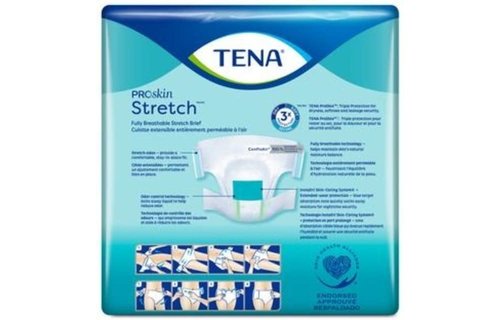Tena Bariatric Brief 3XL 4/bx 8/bg - Box